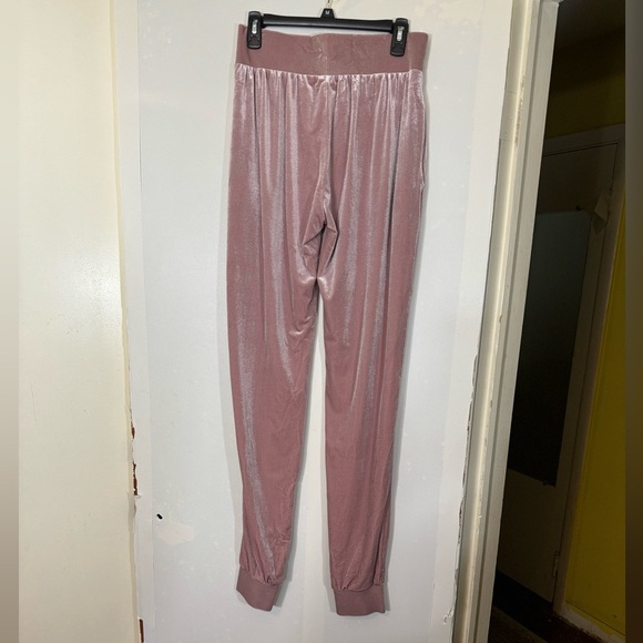Laina Rauma Velour Leisure Lounge Jogger Sweatpants Cotton Candy Clouds | Size M - Picture 12 of 15